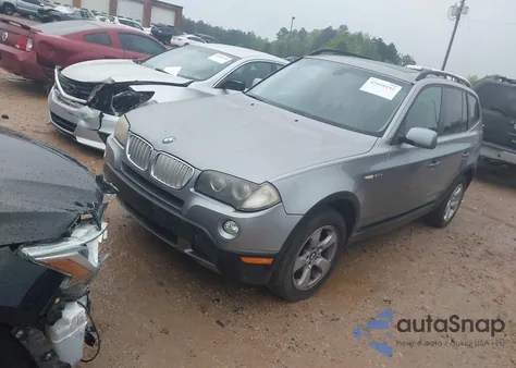 2007 BMW X3 3.0Si из США, поврежденный, VIN WBXPC93487WF20145